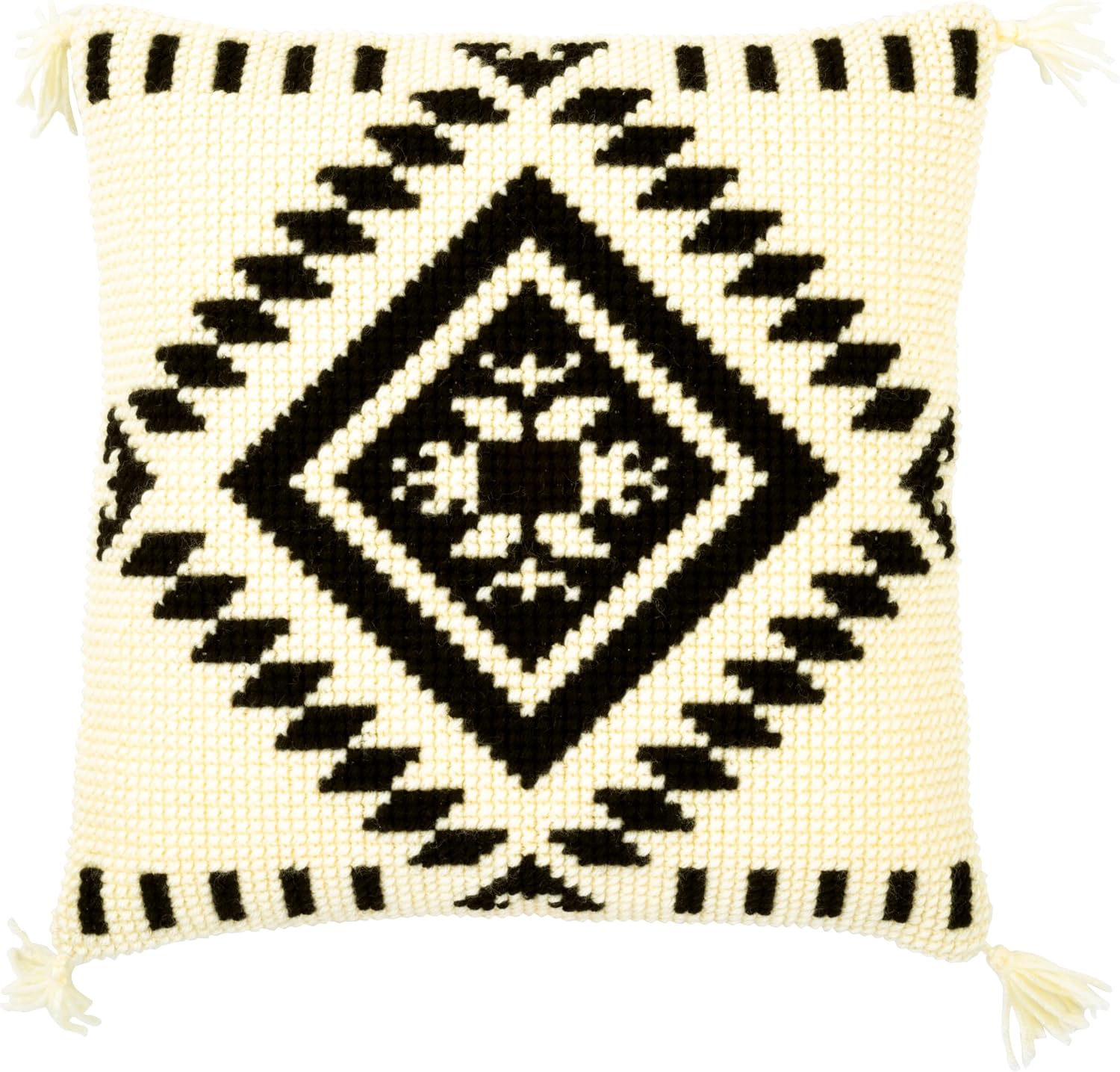 Vervaco Stamped Cross Stitch kit Cushion Ethnic III, DIY