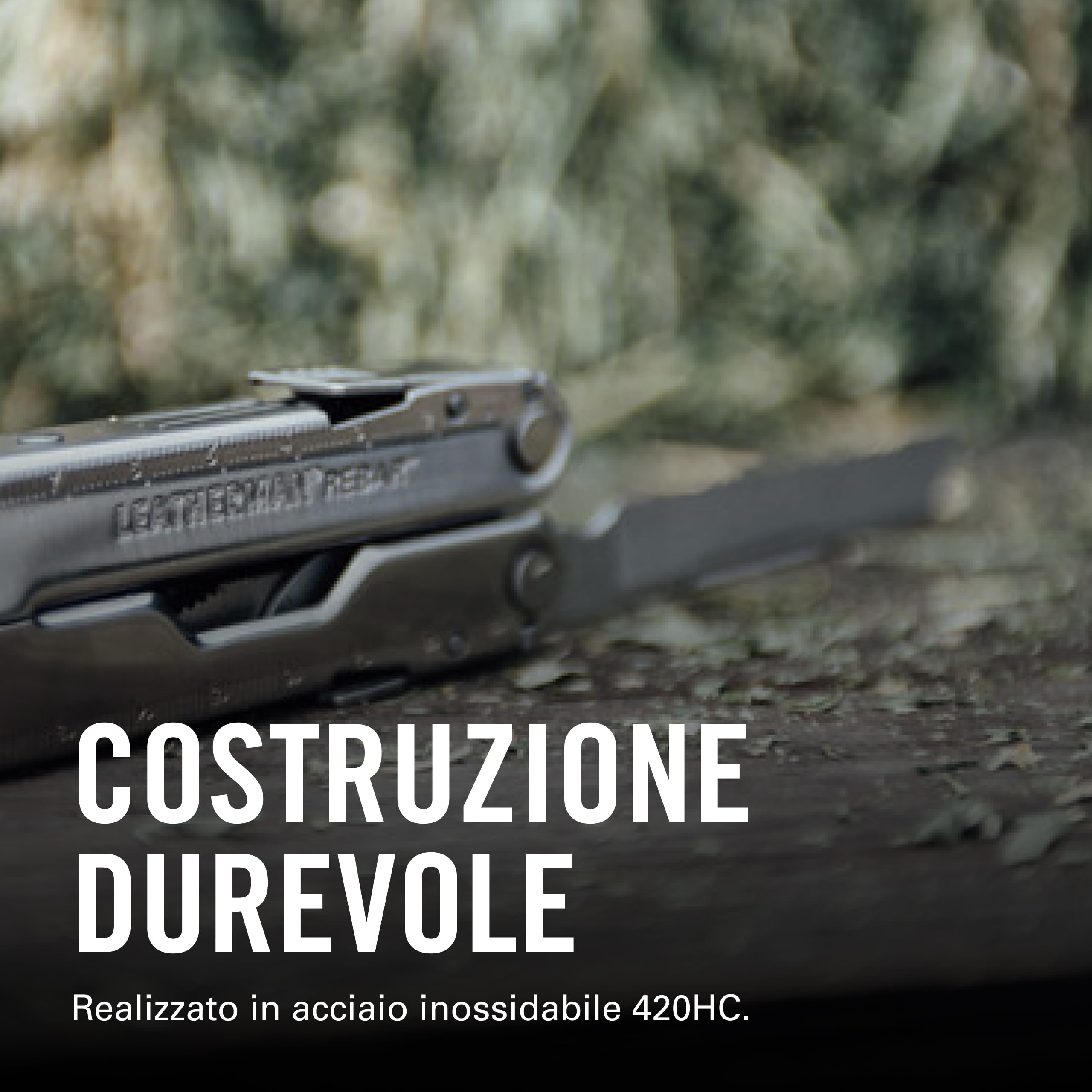 Leatherman Rebar Multi-Tool 17 Strumenti Acciaio Inossidabile Argento