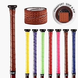 INSUM Baseball Bat Grip Tape Softball Bat Wrap Grip Tape 1.1mm (Brown)