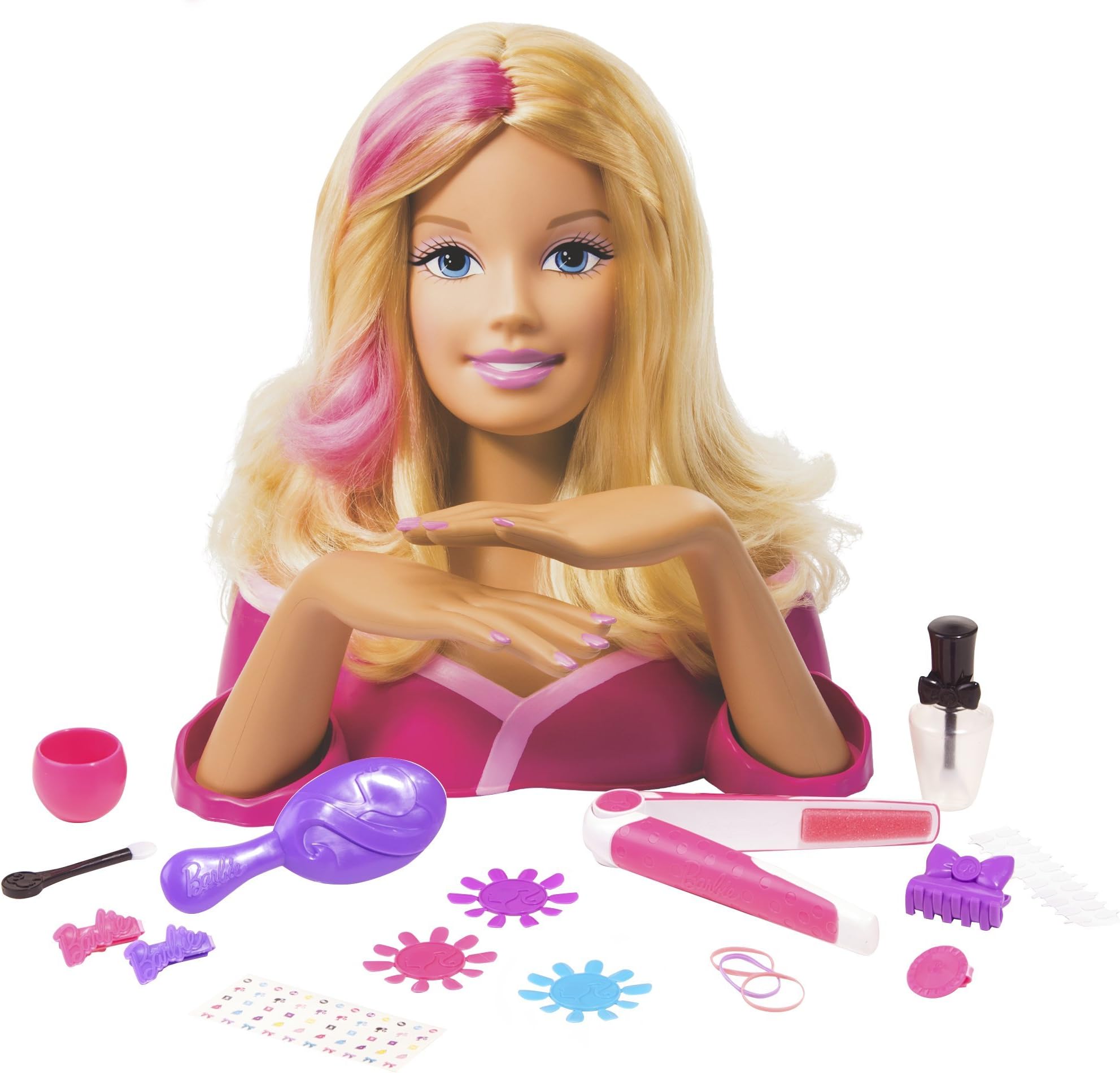 Just Play Barbie Deluxe Styling Head Doll Playset