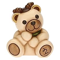 THUN – Icona Capricorno, Zodiaco – Teddy Stars – Icone – Ceramica Dipinta a Mano – 6,5×5,5×7,3 cm h