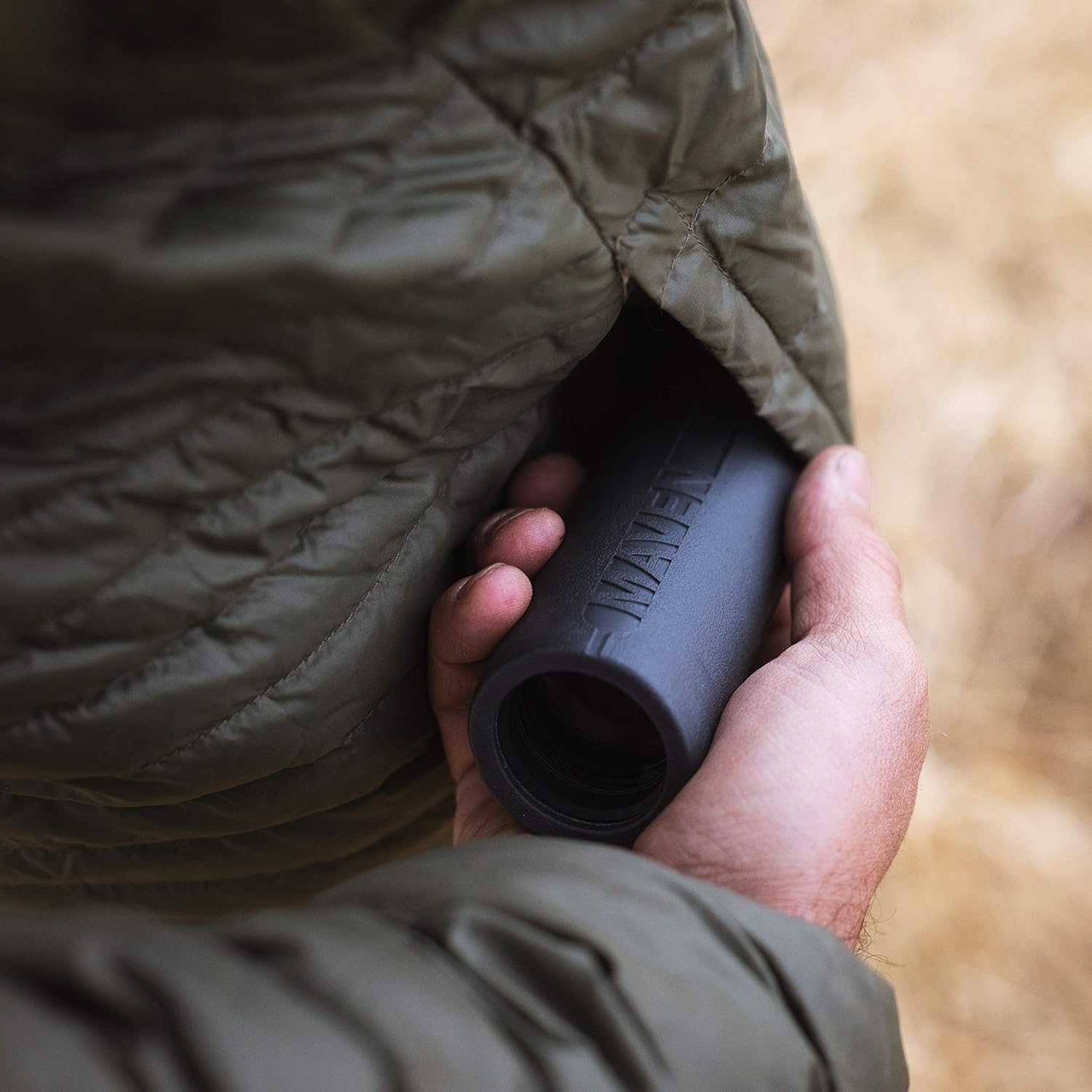 Maven CM.1 8x32mm Monocular | Compact, Waterproof, 8X Magnification, Fully Multi-Coated Optics, Grey/Orange Design, Lightweight & Portable for Hiking, Birdwatching & Outdoor Use - Image 5