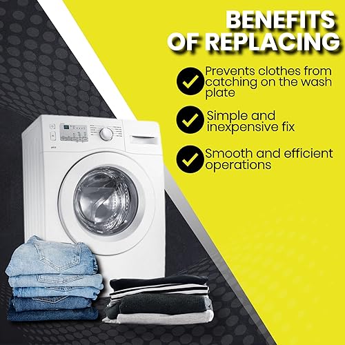 Miniatura 6 de Paquete de 2 tapas de repuesto para pulsador de arandela, número de pieza DC66-00777A, altamente compatible con los números de modelo de lavadora