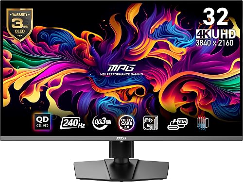 MSI MPG 321URX 32-inch 4K QD-OLED Monitor