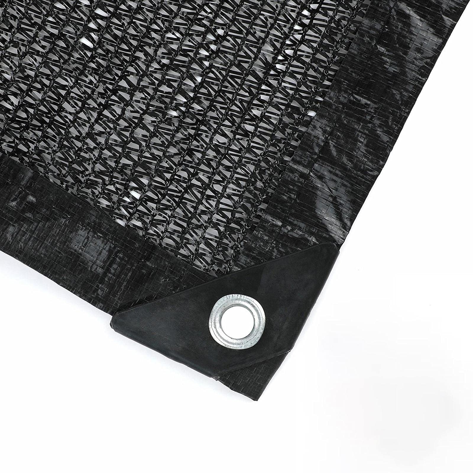 Greenhouse Covers Sunblock Cloth Net Mesh Tarp,Shade Net 60%-65% Block Uv Cloth,Protection Kennels Outdoor Screen Taped Edge,Use In Greenhouse Garden Flower Plant (3mx6m/9.8ftx19.7ft)