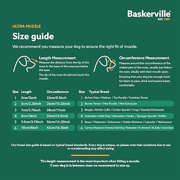 Baskerville ULTRA Dog Muzzle | Size 5
