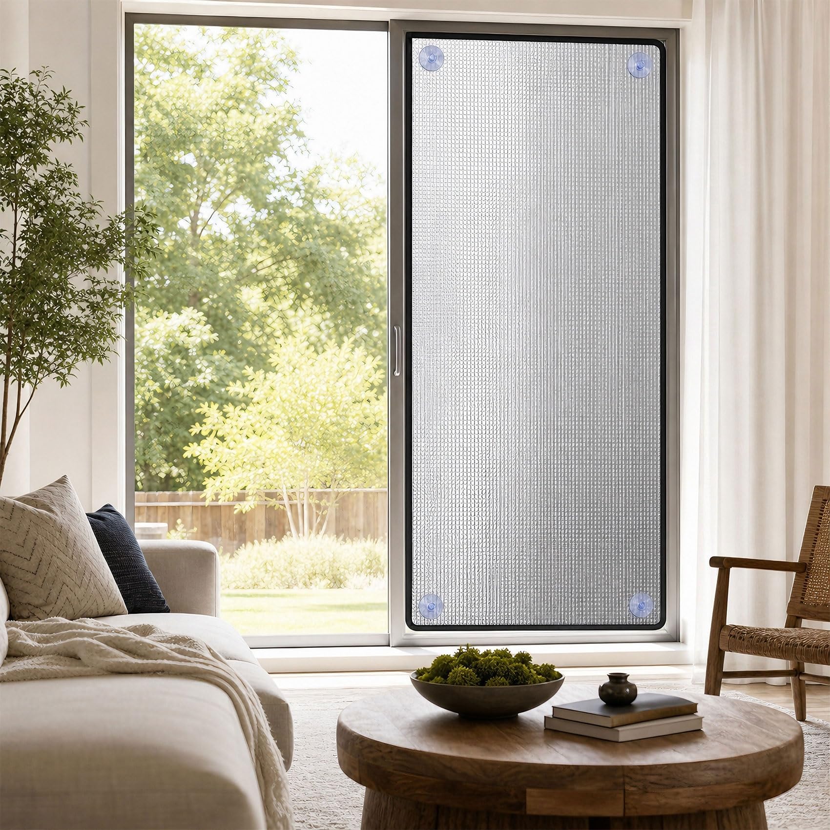 Aluminium Thermo Isolierfolie Fenster, Verdunkelungsfolie mit Saugnäpfen