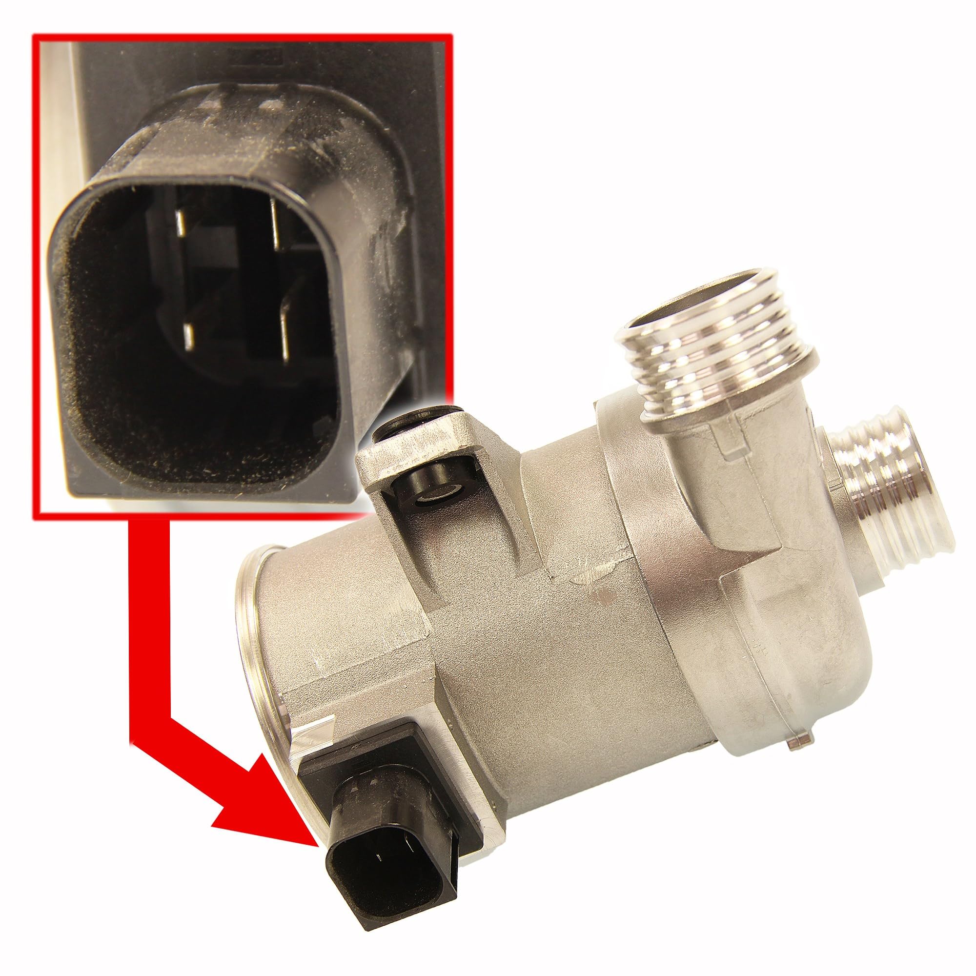 PIERBURG Pompa dell’acqua, raffreddamento motore 7.03665.66.0 | Compatibile con: BMW 1, 1, 2 Cabriolet, 2 Coupe, 3, 3 Gran Turismo, 3 Touring, 4 Cabriolet, 4 Coupe, 4 Gran Coupe, 5