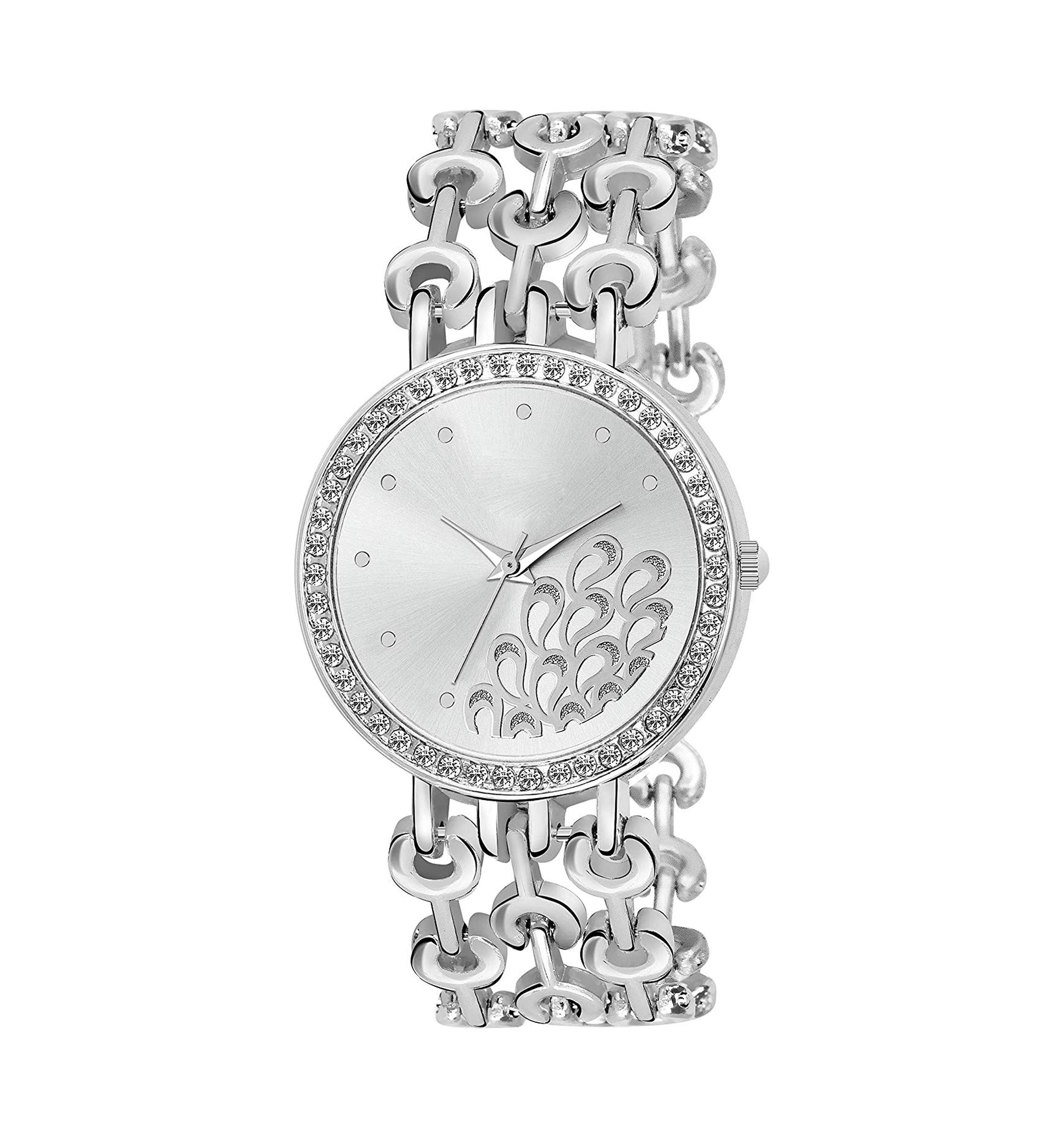 HORCHIS Silver New Watches Chain Collection for Women (B08BG3TRCC) Amazon Price History, Amazon Price Tracker