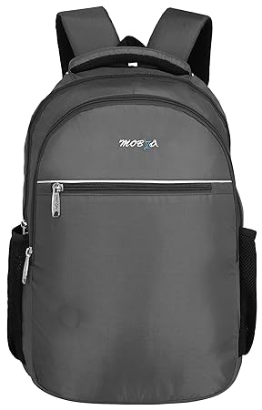 Mobza Laptop Bag/Backpack for Men Women Boys Girls/Office School College Students(Grey, 28 L)