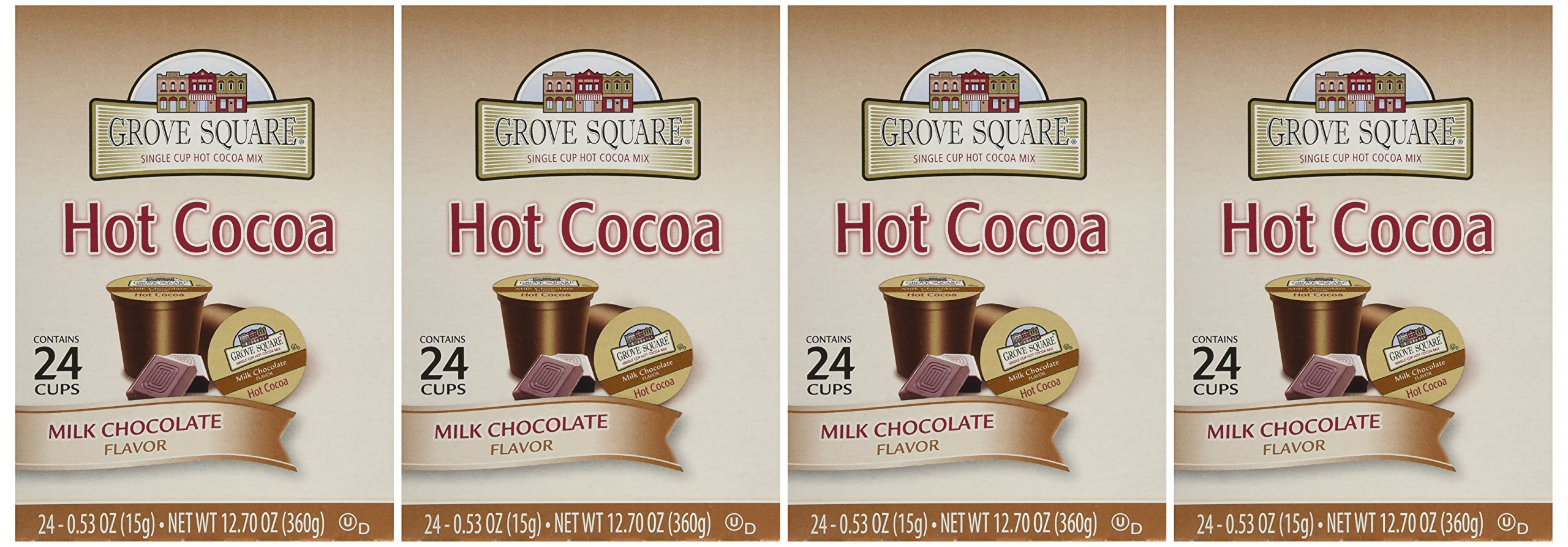 Grove Square Milk Chocolate Hot Cocoa 96 Count