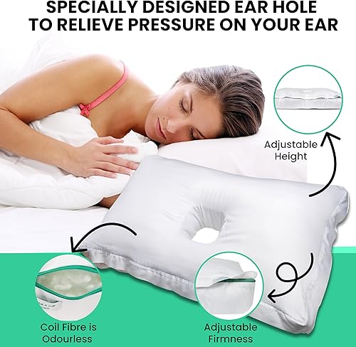 Miniatura 5 de La almohada original con un agujero V2 - El mejor amigo de tu oreja Hecho en Inglaterra