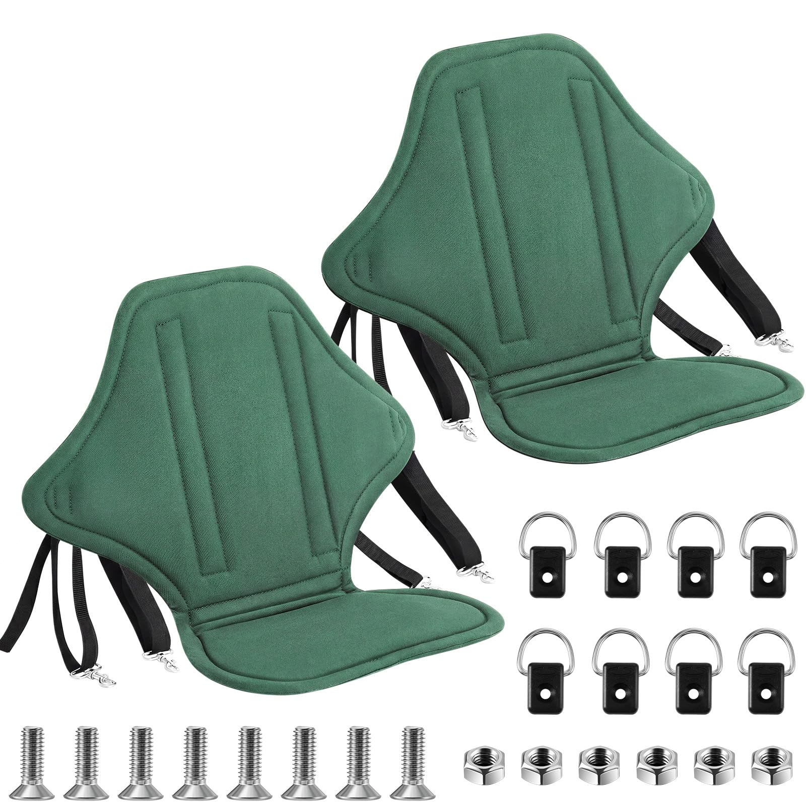 Lewtemi 2/4 Pack Padded Kayak Seat Fishing Boat Seat