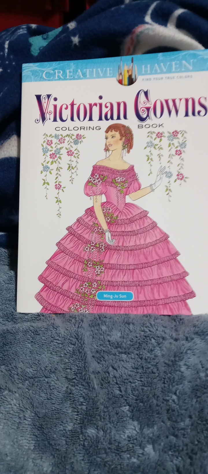 Victorian Gowns coloring book