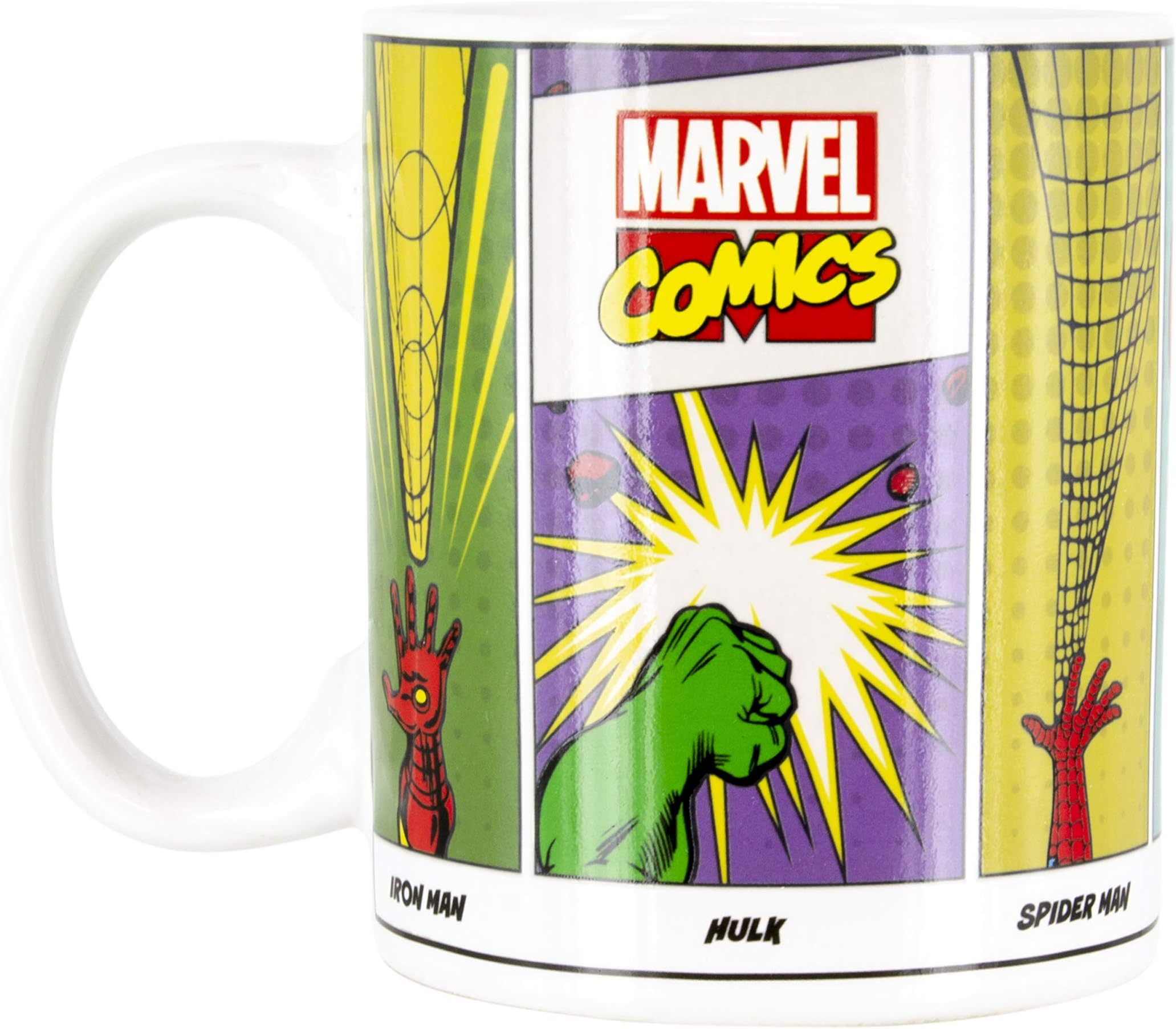 Marvel Comics Super Powers Mug - Heat Change Coffee Mug - Officially Licensed Disney Merchandise