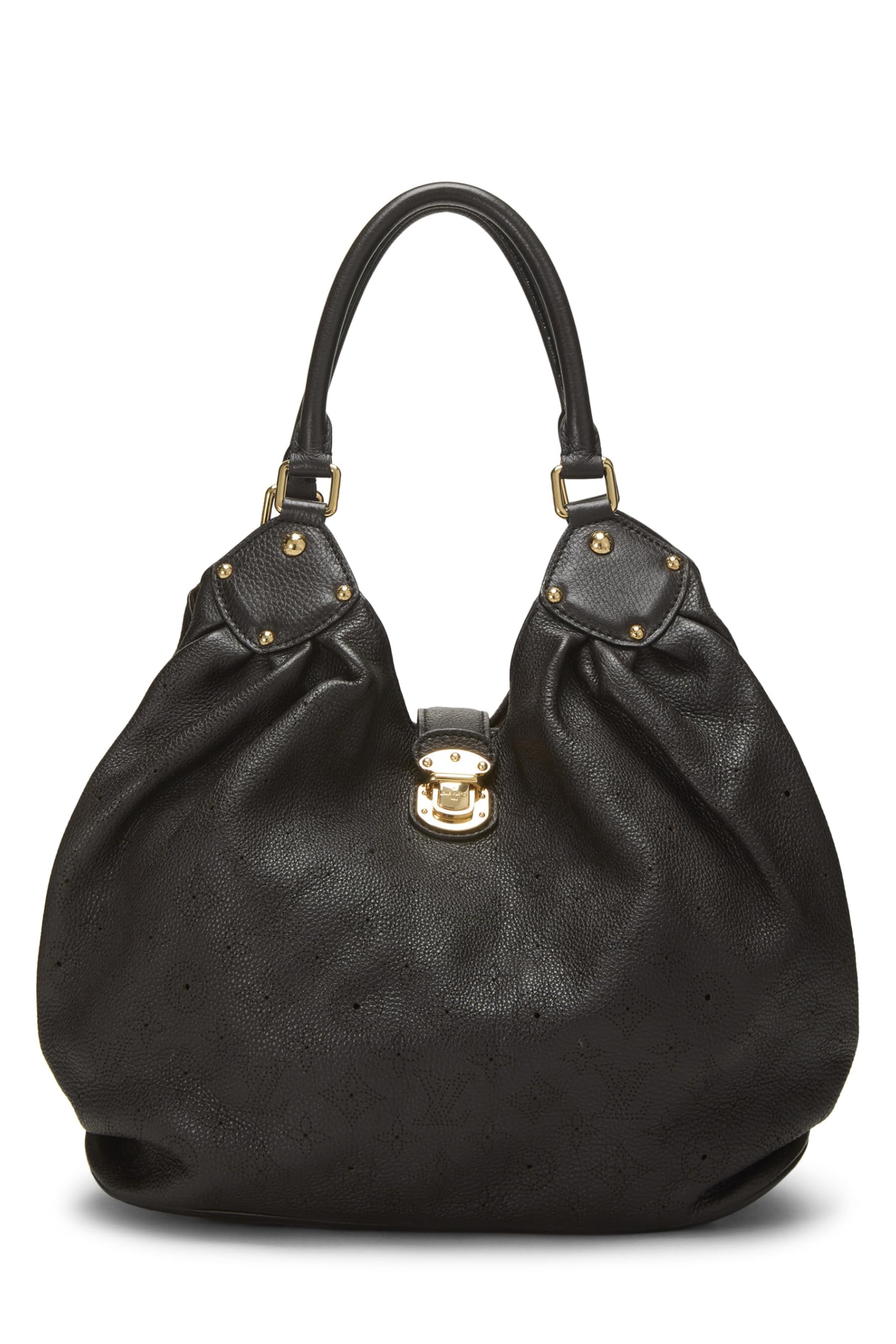 Louis Vuitton, Pre-Loved Brown Monogram Mahina Large, Brown