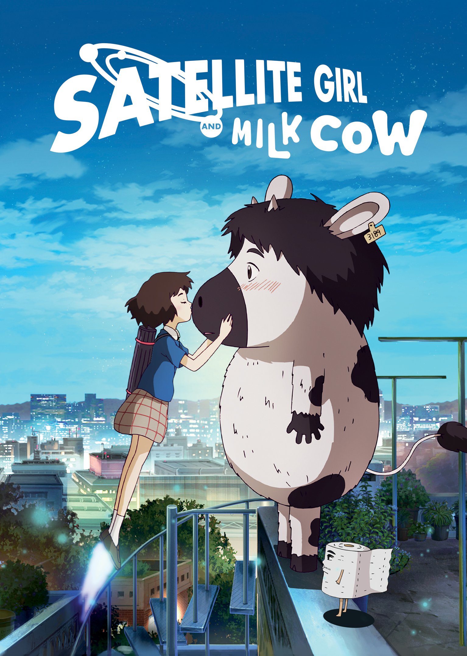 Satellite Girl And Milk Cow un viaje emotivo de animación fantástica en DVD importado