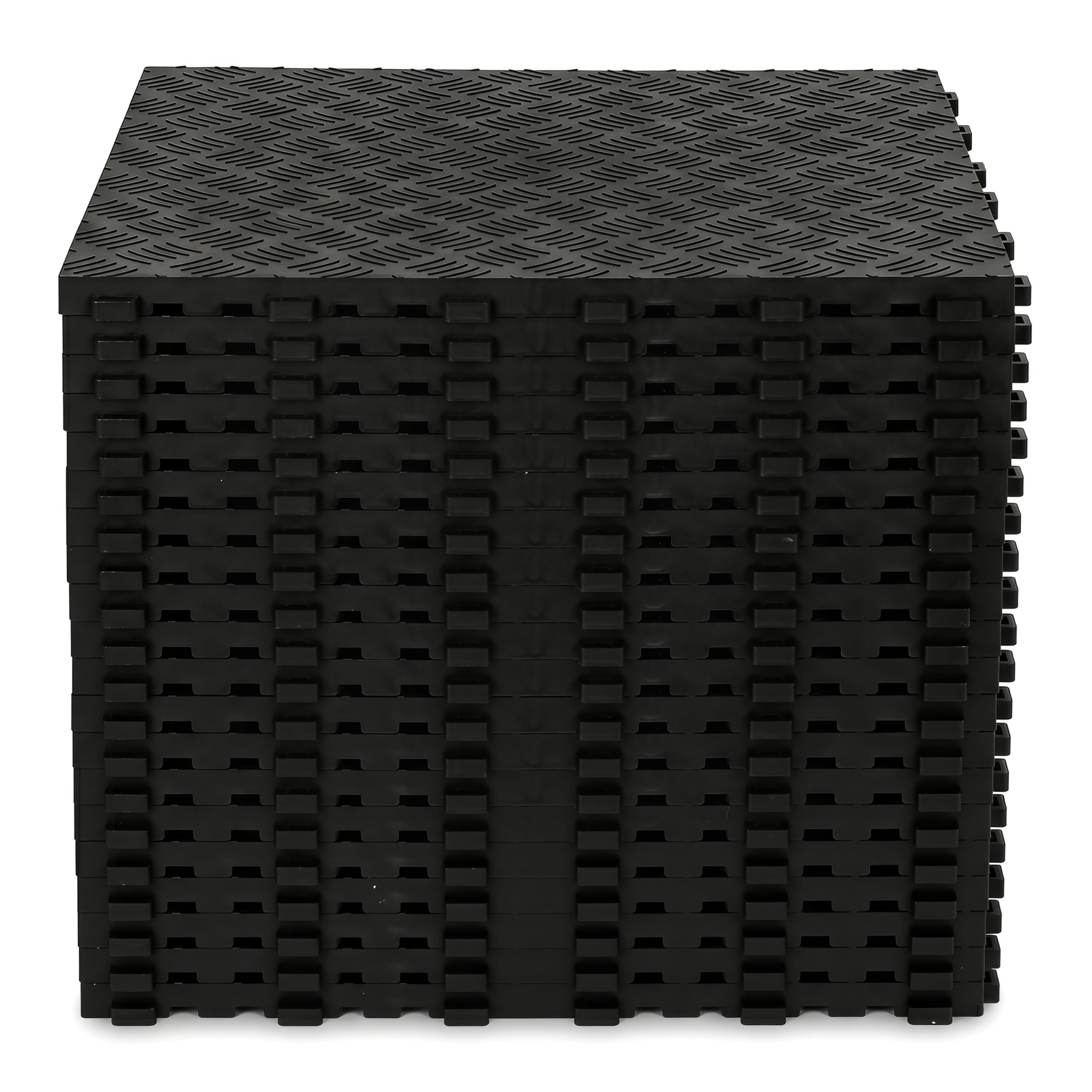 Bimiti - Lote de 20 losas de suelo de garaje modular, 40 x 40 cm, polipropileno antideslizante, resistente al desgaste, fácil de instalar y limpiar, suelo para garaje, taller y gimnasio (3,2 m²)