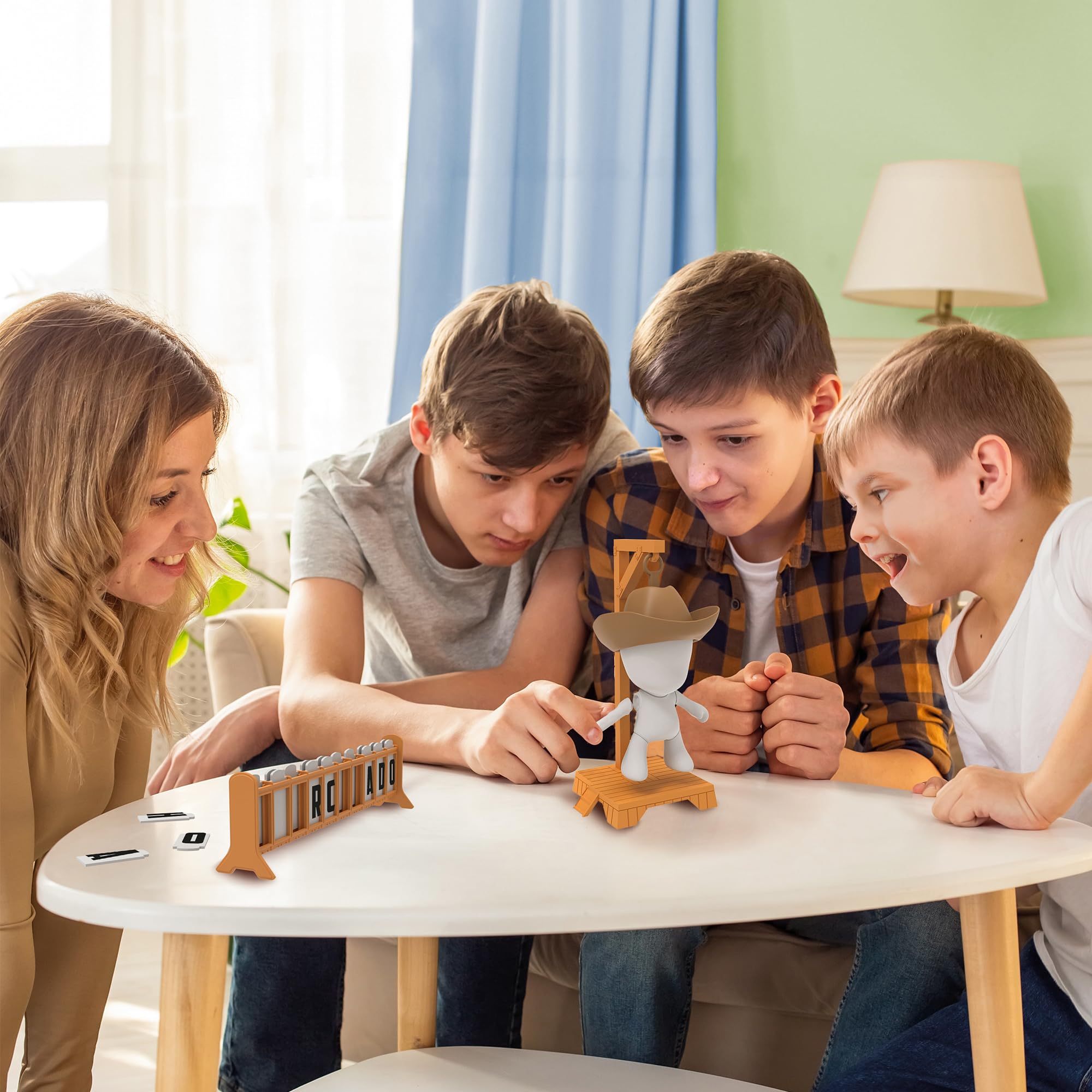 Bizak El Ahorcado Mike, Juego de Mesa Familiar, Juego clásico de Letras y Palabras con diversión Moderna, para Jugar con Amigos, Regalo de Juego Infantil niños y niñas Desde 4 años de Edad (64011319)