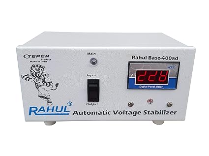 Rahul Base-400ad 415VA 140-280 Volt 3 Booster 1 LCD/LED TV,Smart TV,Android TV Up to 36