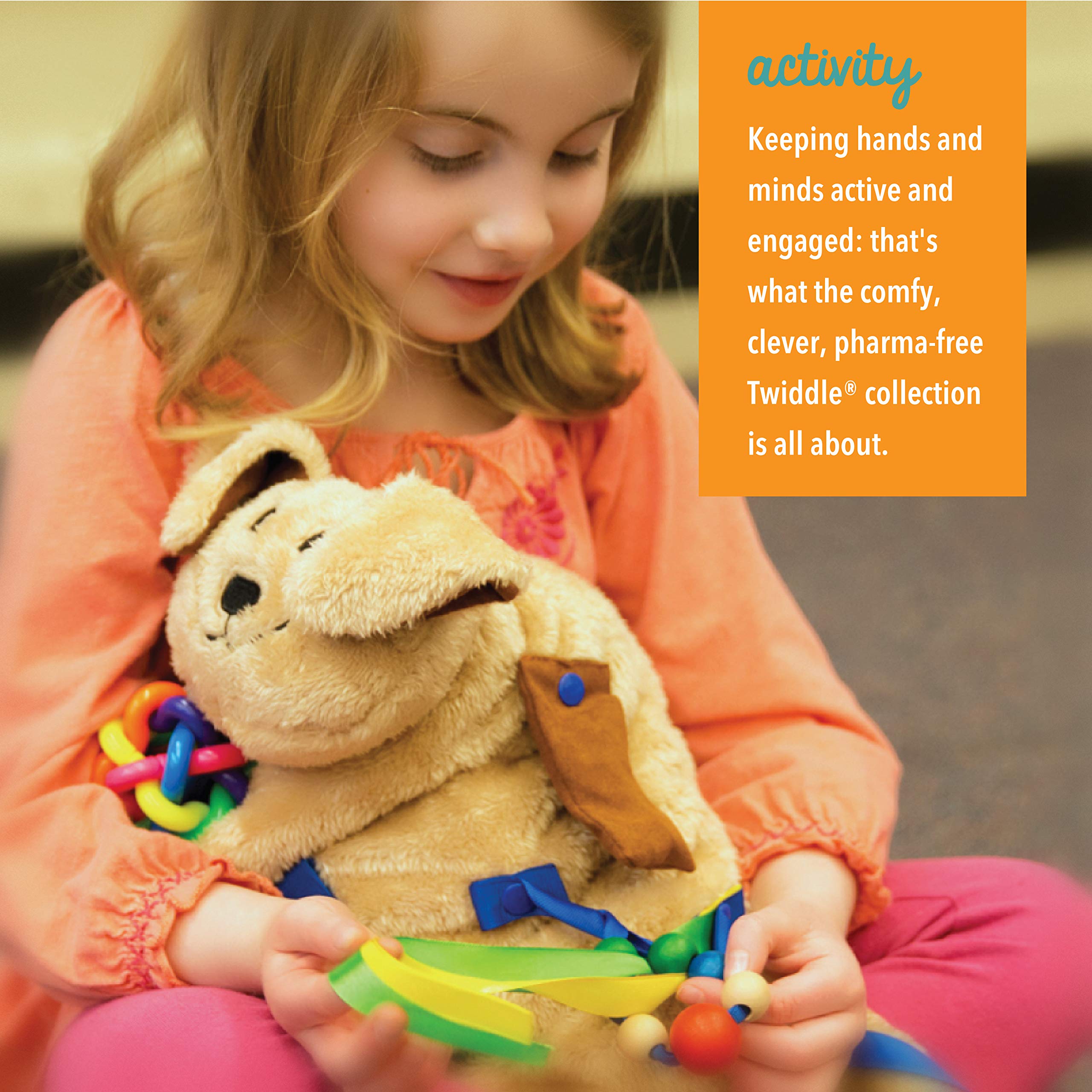Twiddle Pup Sensory Toys for Autistic Children, Dementia, and
