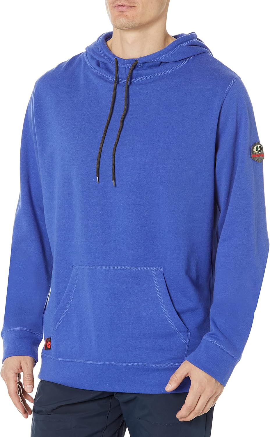 Mossy Oak mens Men's Workout Hoodies Gym Pullover Plain Sweatshirt