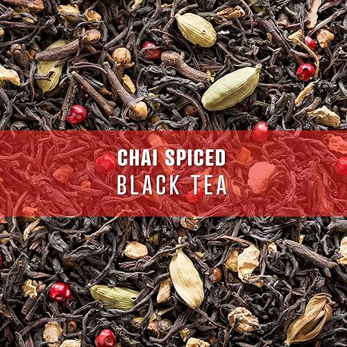 Miniatura 2 de ELEVATE TEA Hoja Suelta Chai Té Negro Alta Cafeína Bolsa de 3 Oz - 30 tazas