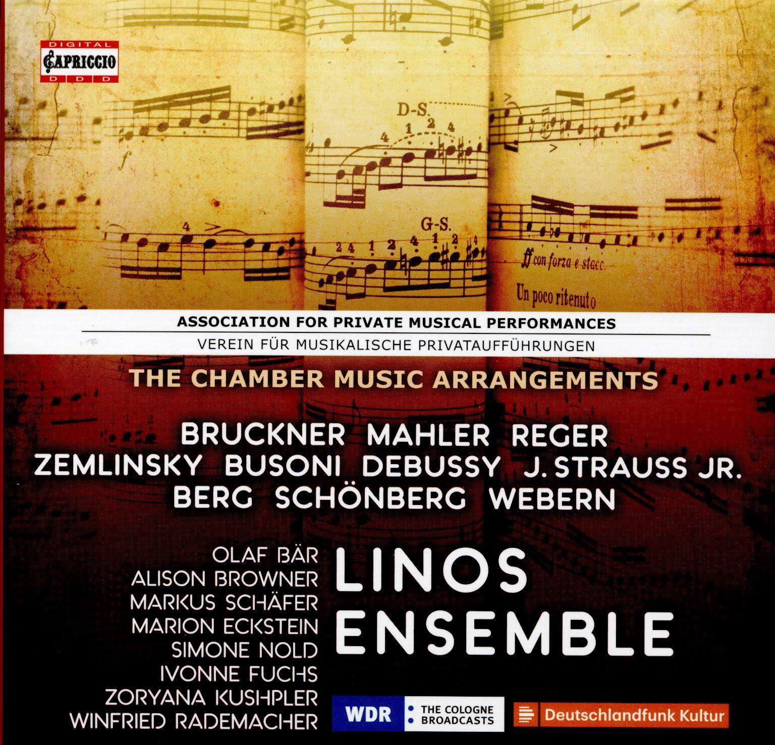 Association for Private Musical Performances: The Chamber Music Arrangements