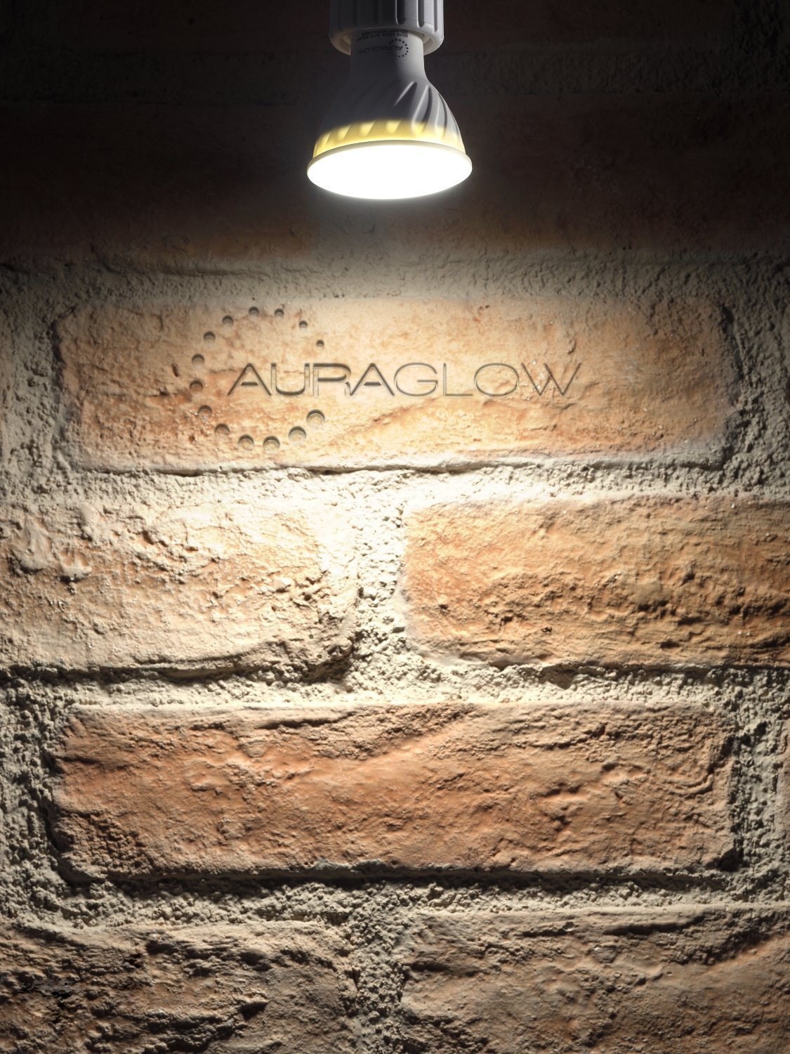 Auraglow Bombillas LED GU10 5.3W Retrofit, Blanco Frío 70W, Pack de 16 | 550 lúmenes, luz de día 6500K, muy brillante para cocina, oficina y zonas de trabajo, bajo consumo