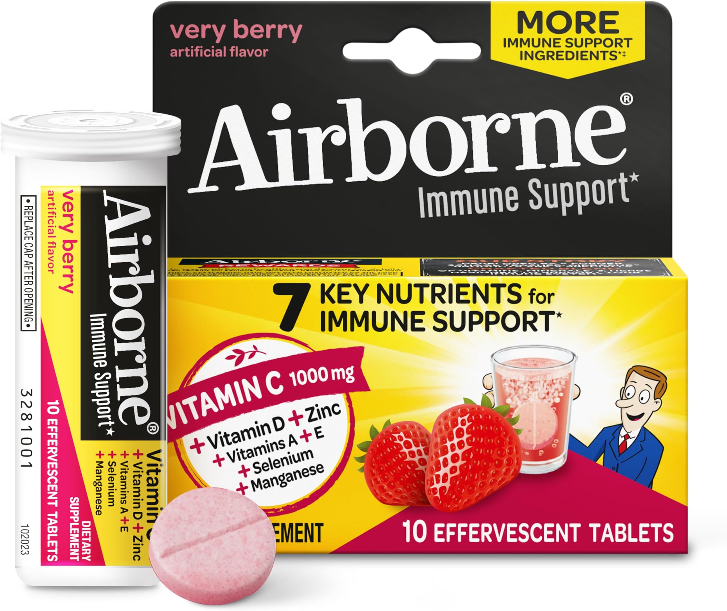Airborne Vitamin C Effervescent Tablets