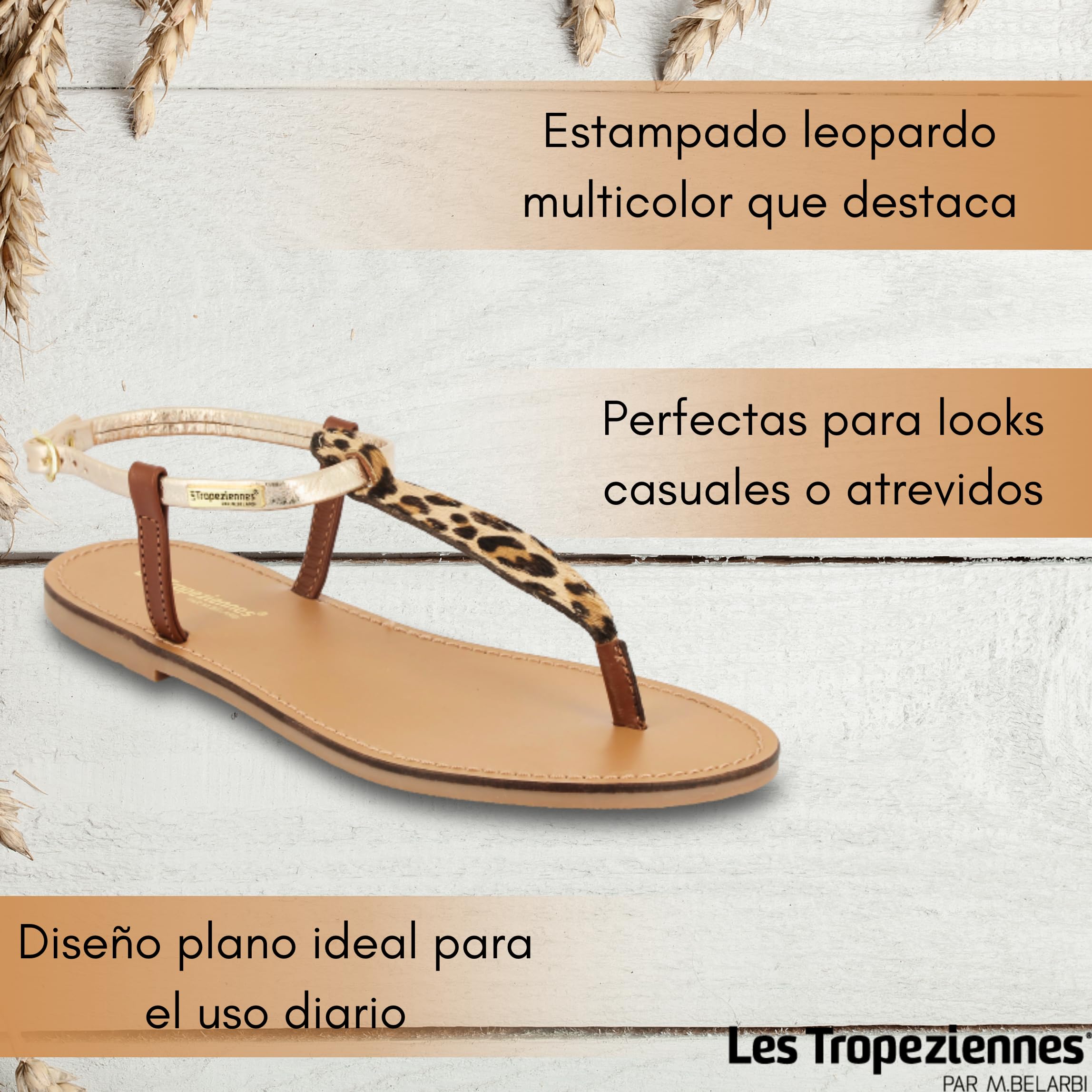 Les Tropéziennes par M. Belarbi Femme Harvil Chaussures Ville Sandale