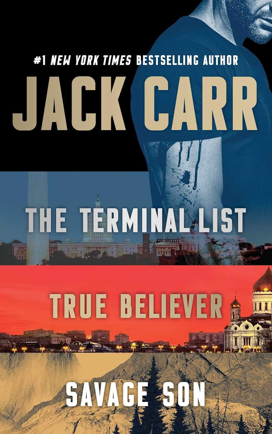 Jack Carr Terminal List Boxed Set: The Terminal List, True Believer, Savage Son