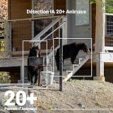 EZVIZ 4G LTE 4K Camera Surveillance exterieure sans Fil EB8 Pro Kit - 8