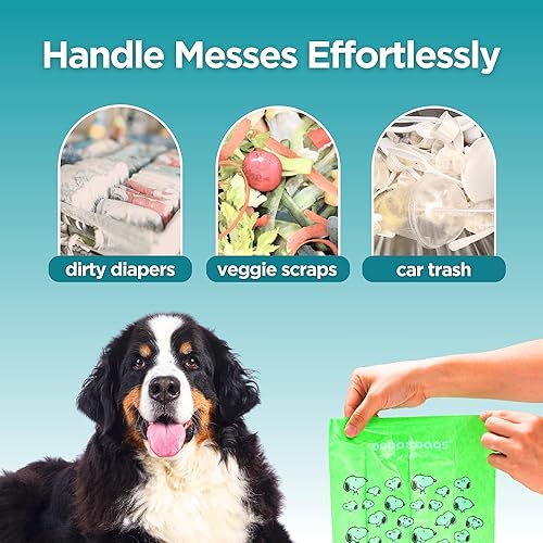 Miniatura 3 de The Original Poop Bags Peanuts - Bolsas para excrementos de perro a granel, bolsas para excrementos de perros de un solo rollo, 300 bolsas para