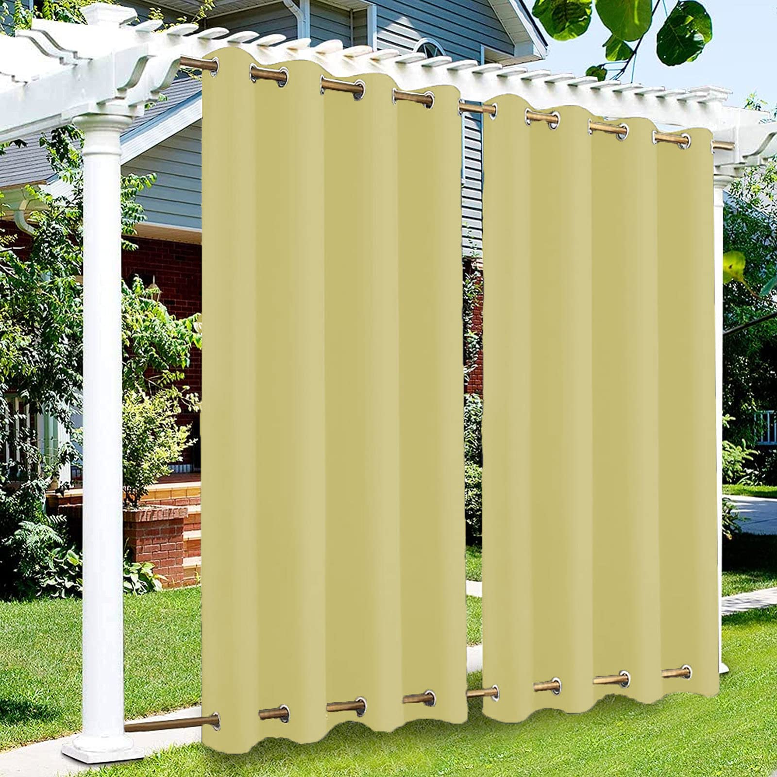 Rideaux isolants haut de gamme pour extérieur et jardin