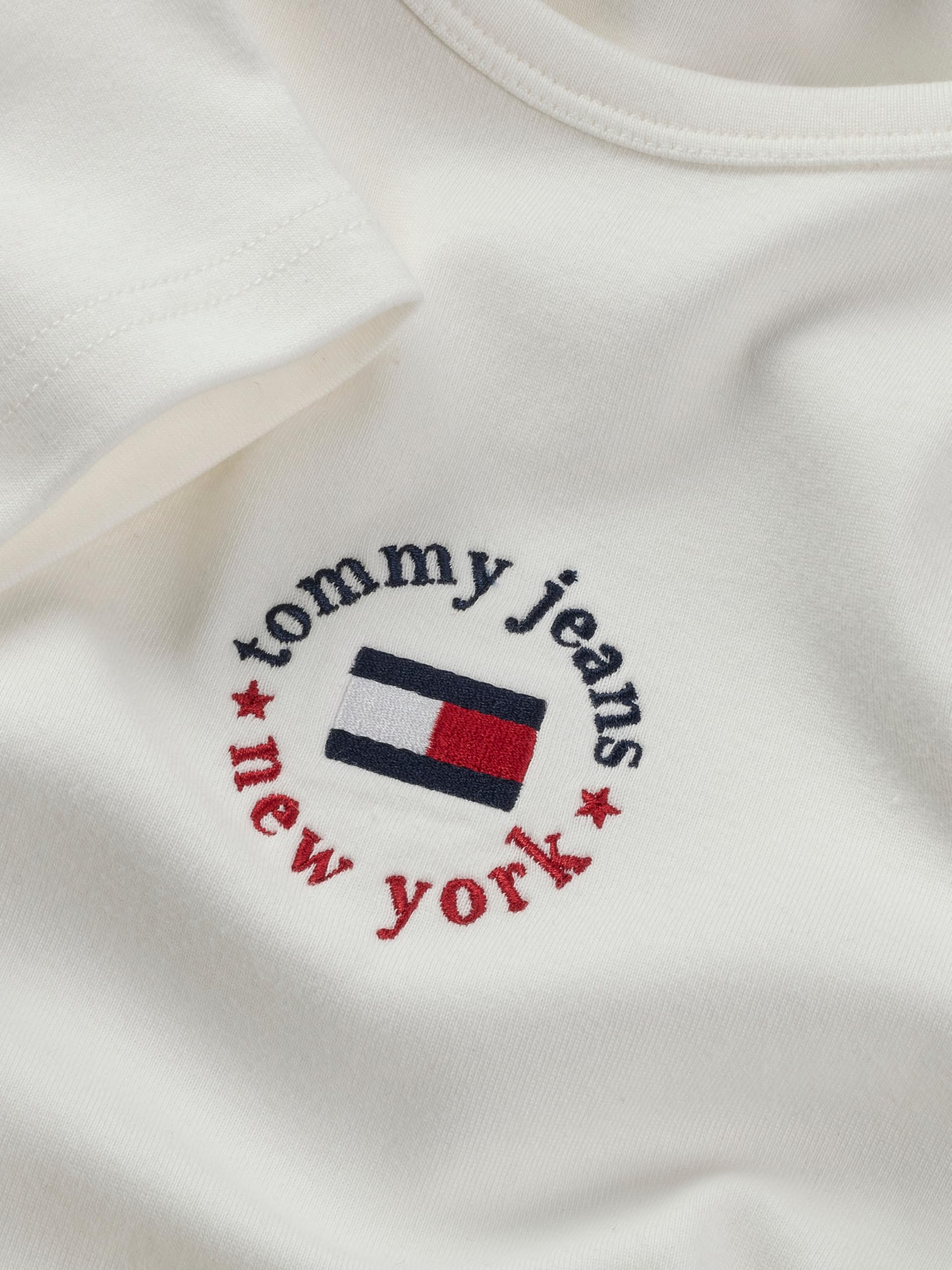 Tommy Jeans Damen Bodycon Kleid Logo Slim Fit