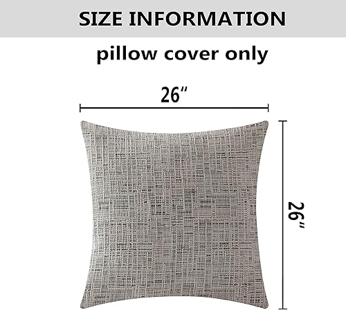 Miniatura 5 de Home Brilliant - Funda decorativa para cojín, diseño afelpado de terciopelo de felpilla a rayas, 1 pieza