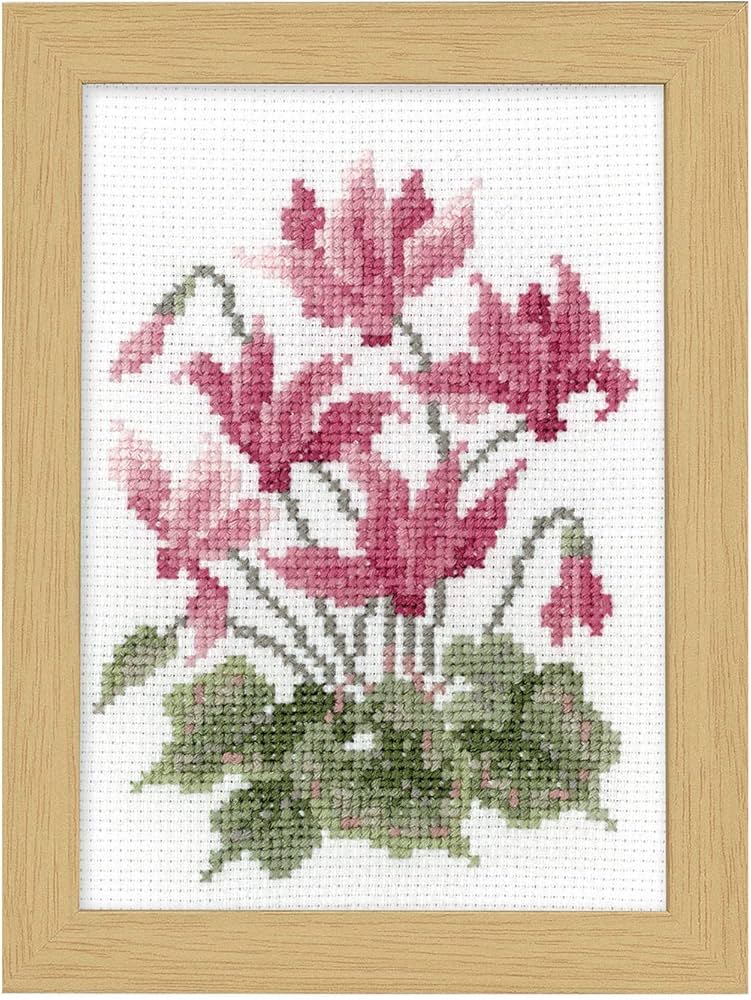 Amazon | オリムパス製絲 刺しゅうキット 12ヶ月の花フレーム マリー