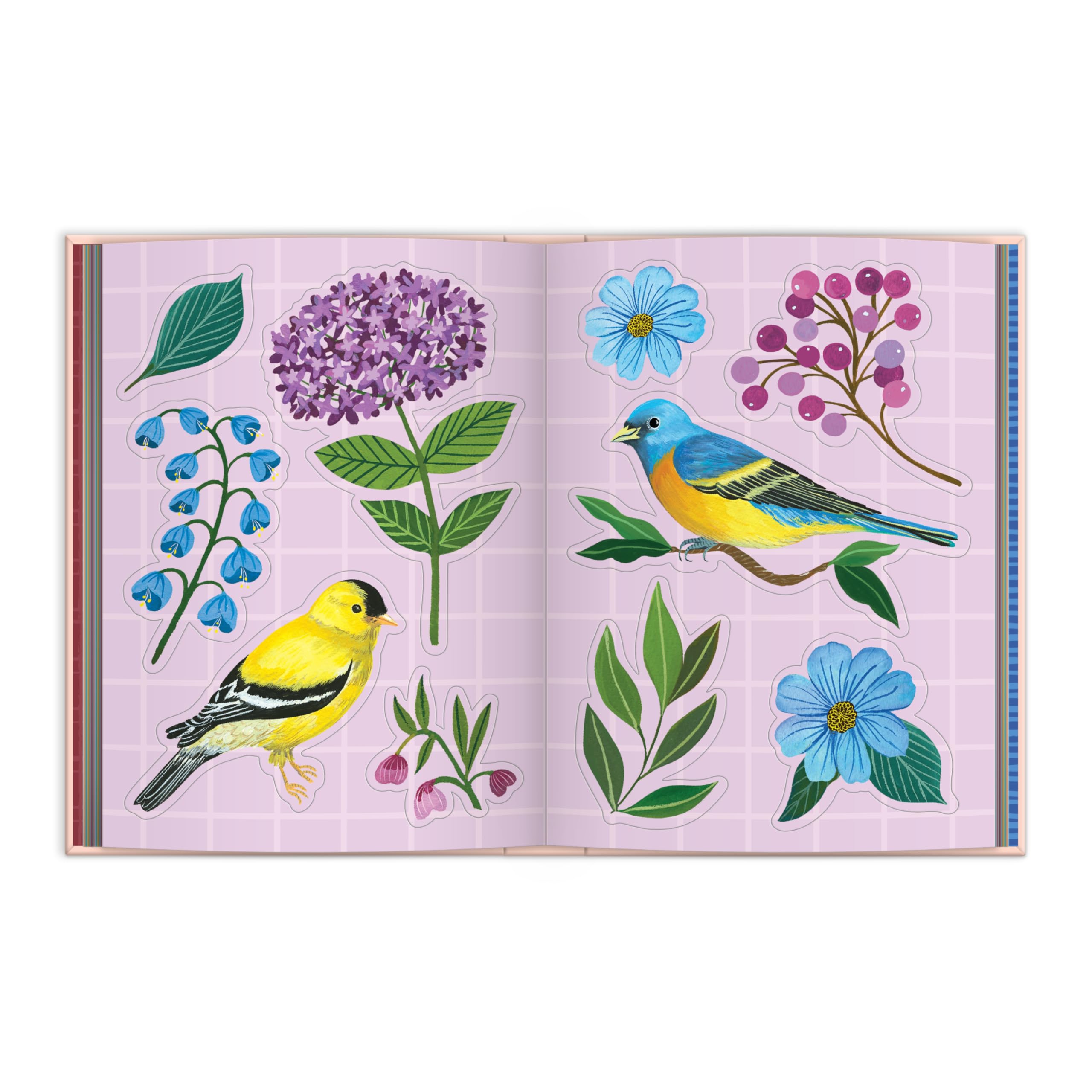 Art of the Forest Sticker Book