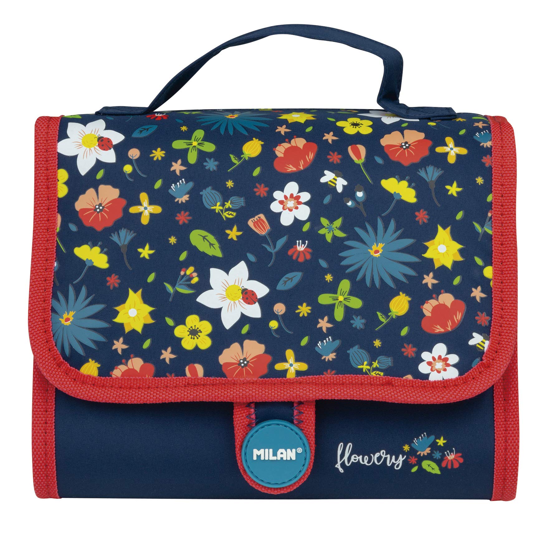MILAN 2019 Estuches, 21 cm, Azul