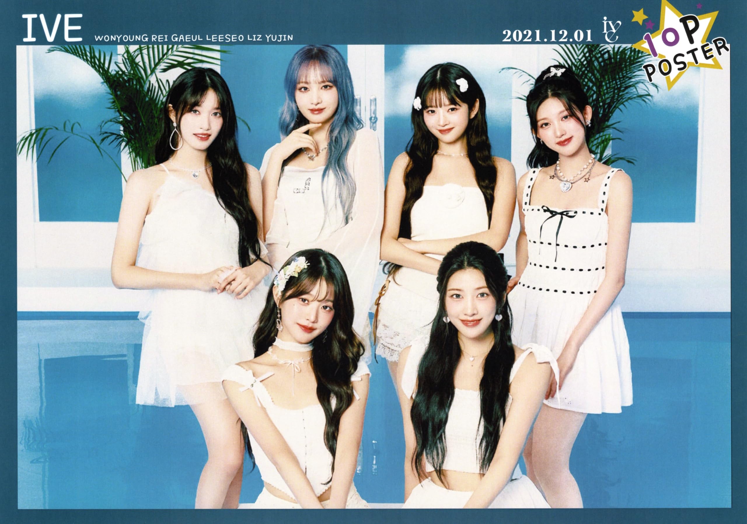 Amazon.co.jp: IVE アイヴ アイブ グッズ ポスター 10枚セット A4