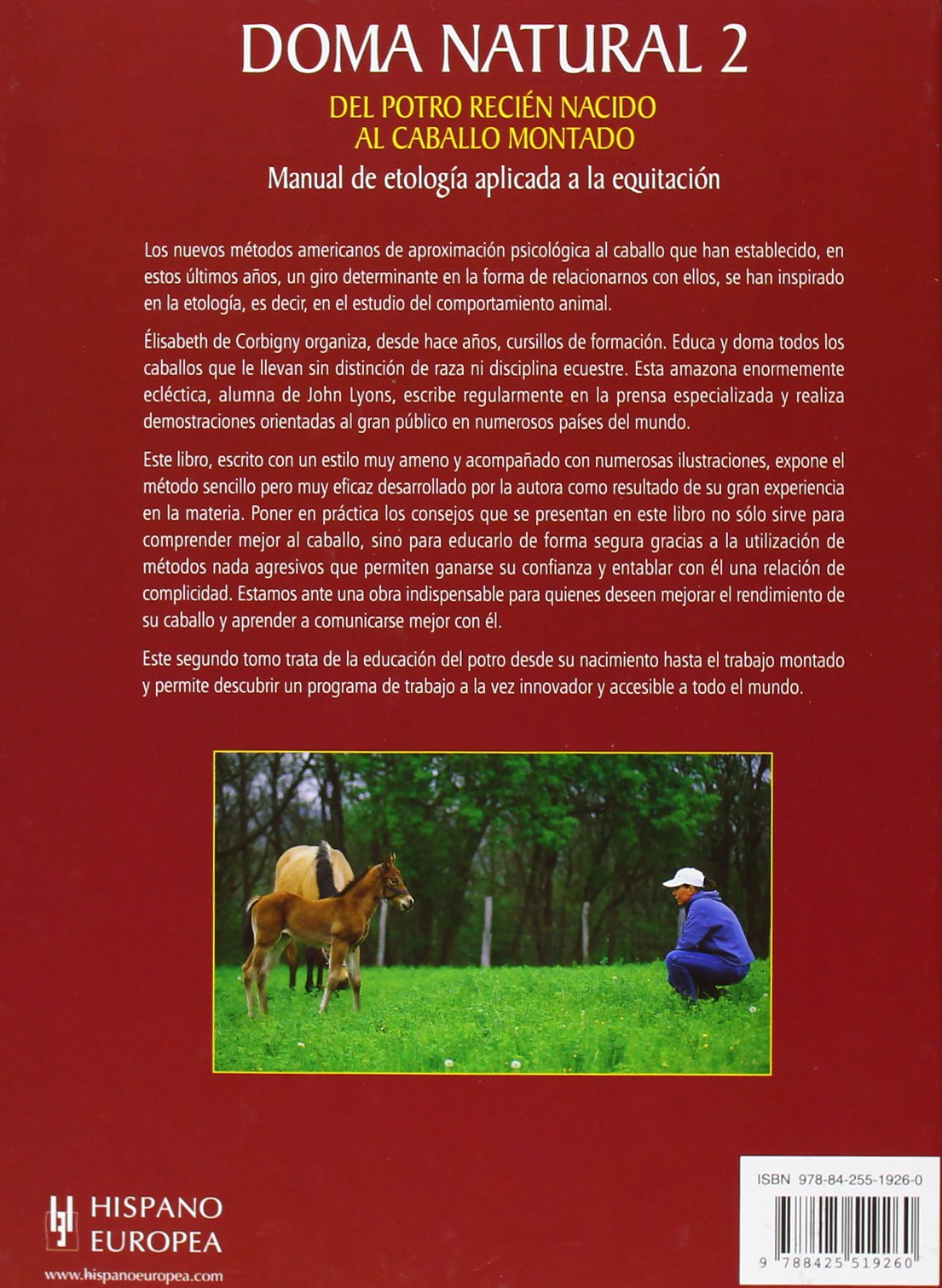 Doma natural 2. Del potro recién nacido al caballo montado (SIN COLECCION)