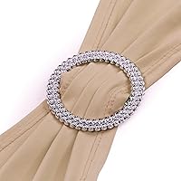 Vista 86 de MDS - Paquete de 50 bandas elásticas de elastano para silla, lazos elásticos para sillas con hebilla deslizante, ajuste universal para bodas, Acción