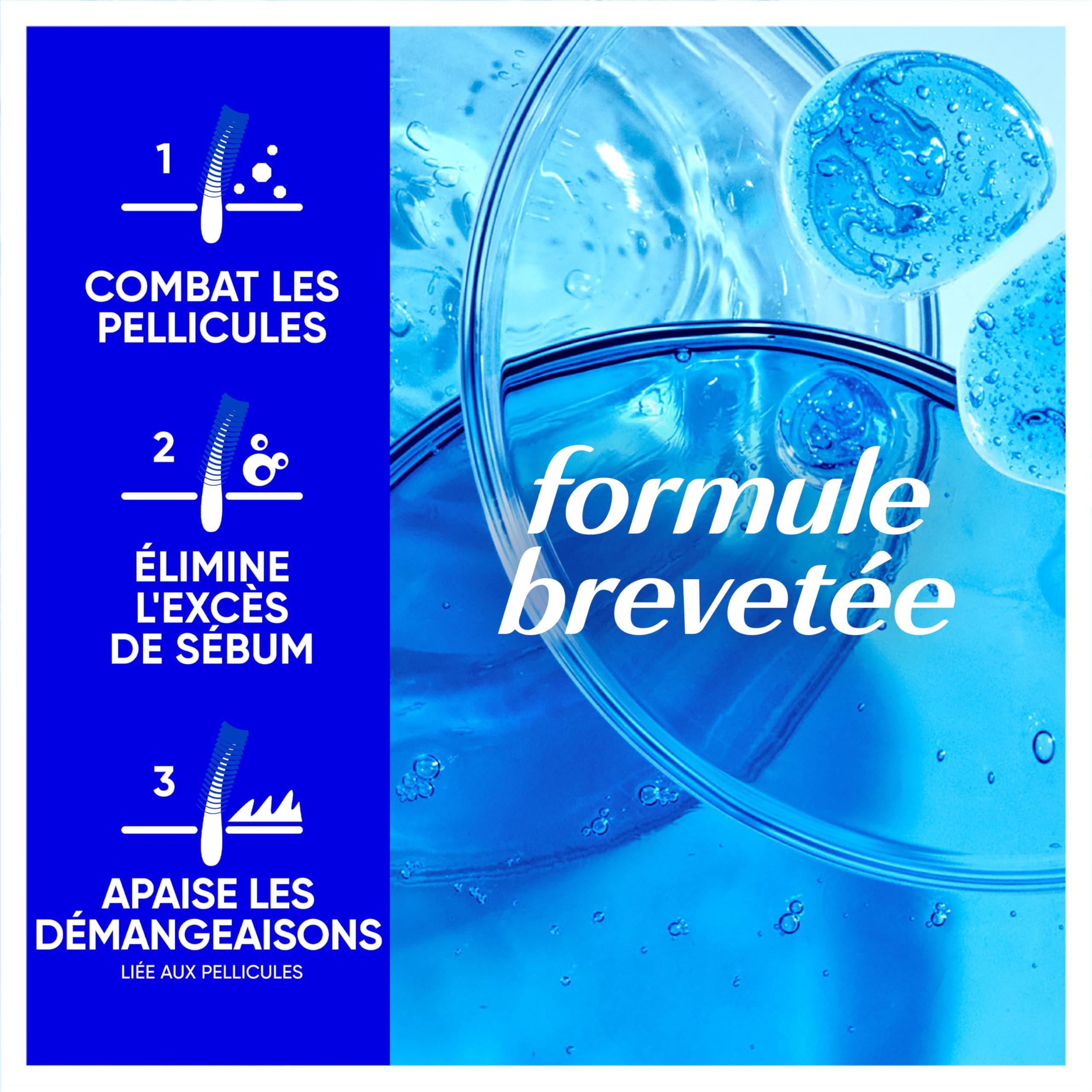 Head & Shoulders Pro-Expert 7 Shampoing Antipelliculaire Anti-Chute à la Caféine. Combat 7 problèmes du cuir chevelu et améliore la rétention des cheveux Protection complète, cliniquement prouvé - 5