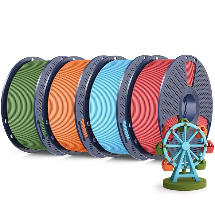 SUNLU High Speed Matte PLA 3D Printing Filament 1.75mm 4KG