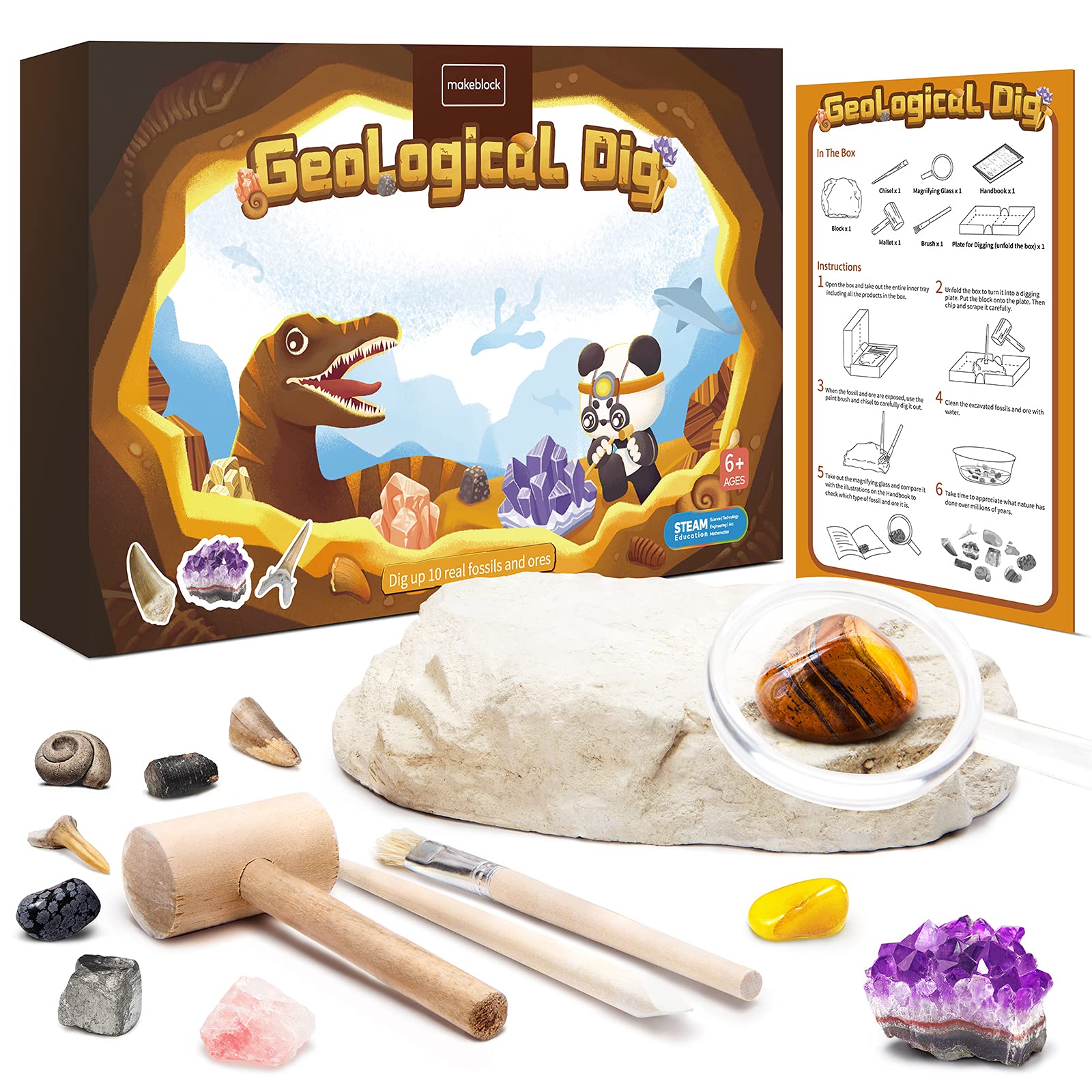 Buy Makeblock 2 in 1 DIY Geological Dig Kit, Archaeological Excavation