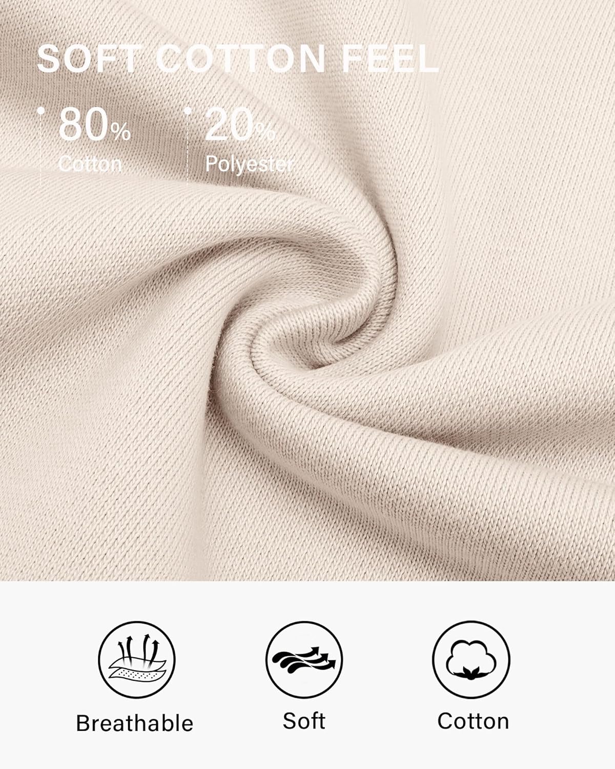 Stelle Cropped Sweatshirts for Women Cotton Raglan Sleeve Crop Tops Crewneck Pullover Sweat Shirts - Image 6