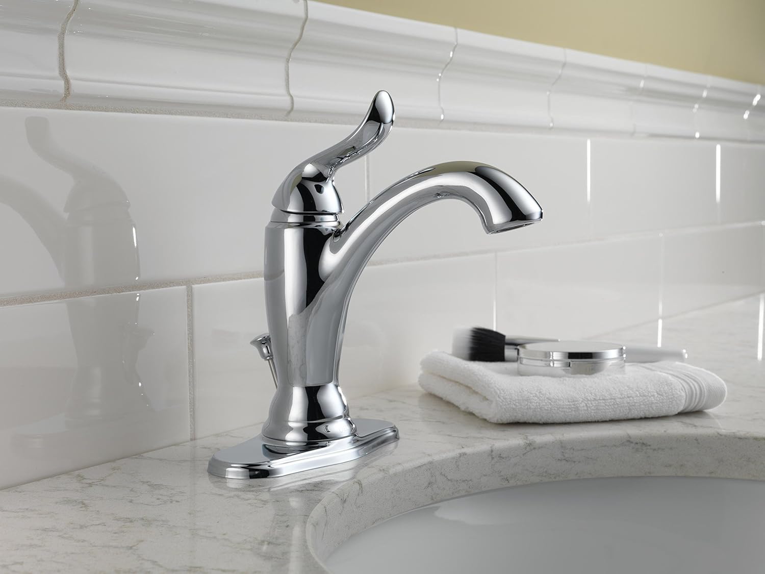 Linden Single Hole Bathroom Faucet with Single Handle