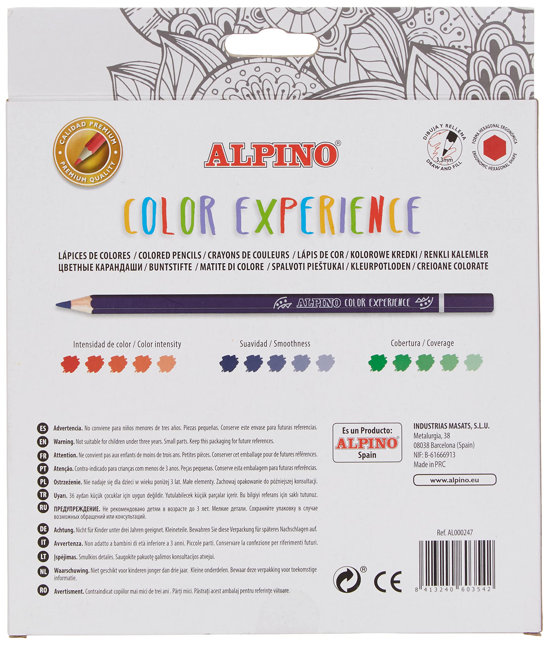 Giotto - Astuccio da 24 pastelli colorati - Giochi In Legno