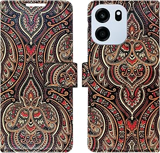 Dhar Flips Heena Black Flip Cover for Oneplus Nord 6 5G | Leather Finish | Shock Proof | Magnetic Closure | Card Slots | S...